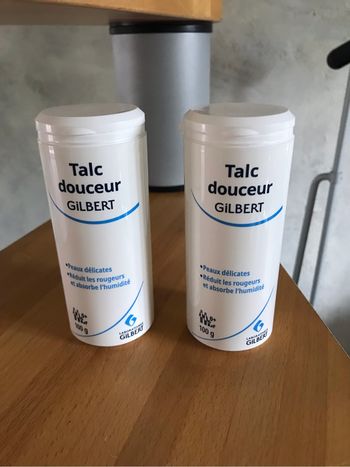 Talc douceur Gilbert x 2