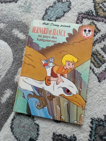Livre "Bernard et Bianca au pays des kangourous" 📚