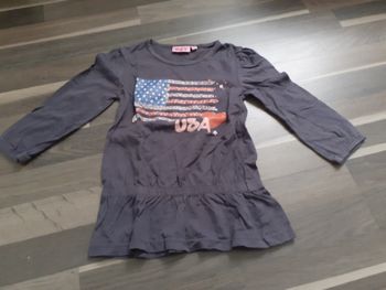 T-shirt / tunique grise 4 ans Kiabi