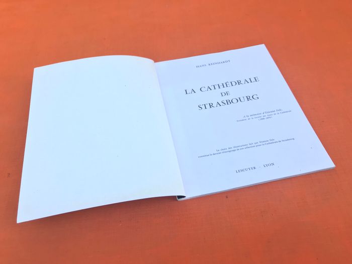 Brochure ancienne Hans Reinhardt La Cathédrale de Strasbourg - photo numéro 4
