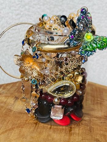 Boite box jarre pot bijoux 