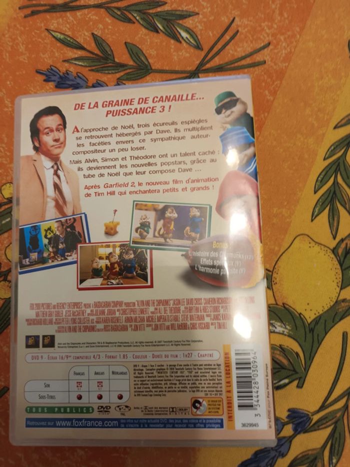 DVD alvin et les chipmunks - photo numéro 2