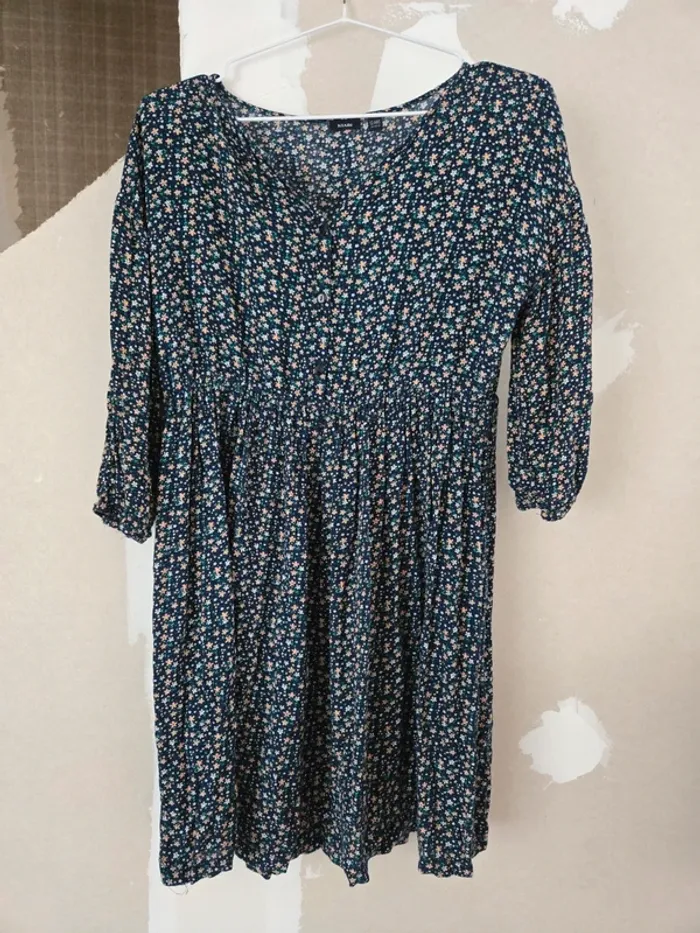 Robe légère manches longues Kiabi