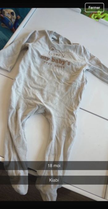 Pyjama bébé