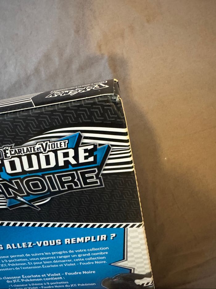 Pokémon coffret classeur foudre noire EV10.5 - photo numéro 6