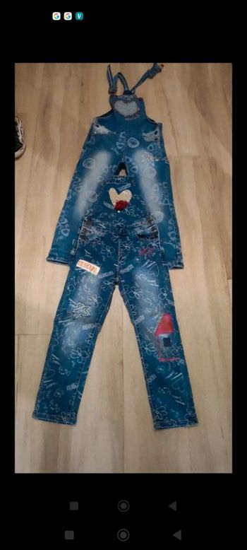 Lot de 2 salopettes Desigual 5-6 ans