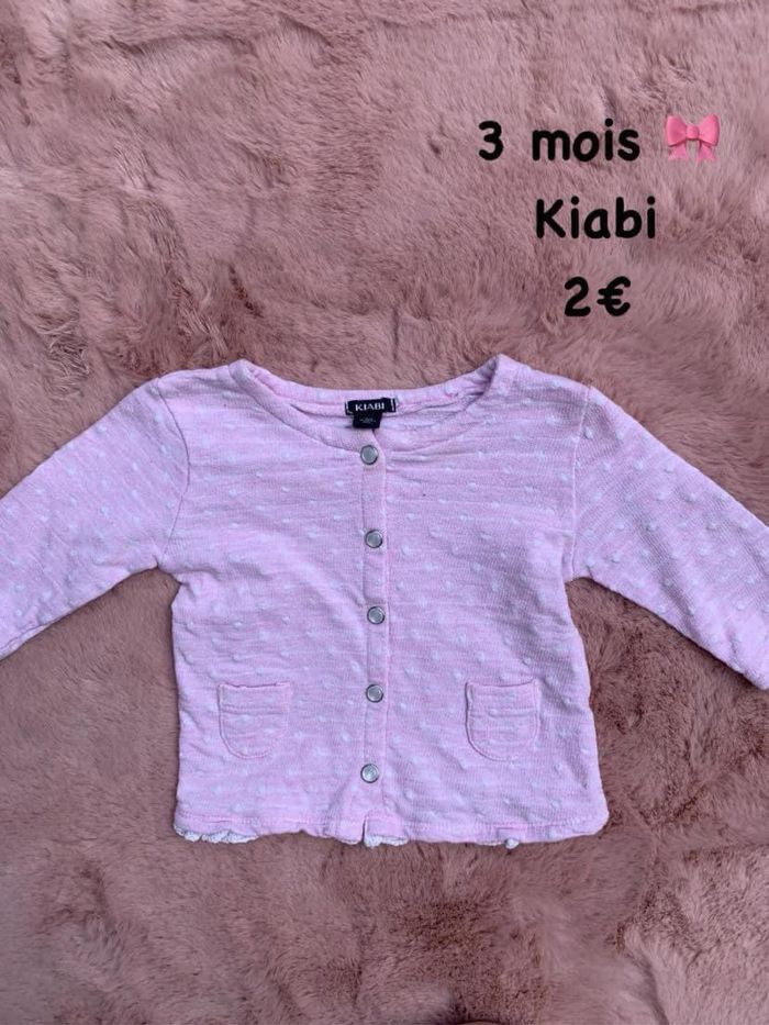 Gilet 🎀 3 mois 🎀 Kiabi