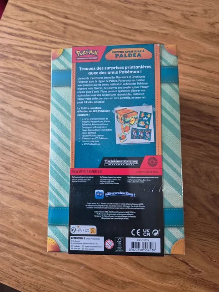 Coffret - Pokemon - Coffret Découverte Paldea Pikachu neuf scellé Fr - photo numéro 3