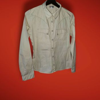 chemise crème femme fille taille L / 40