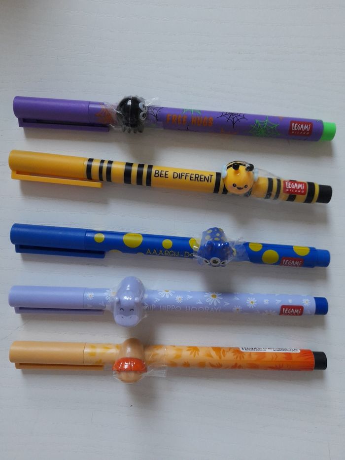 5 Stylos Legami Lovely Friends - photo numéro 8