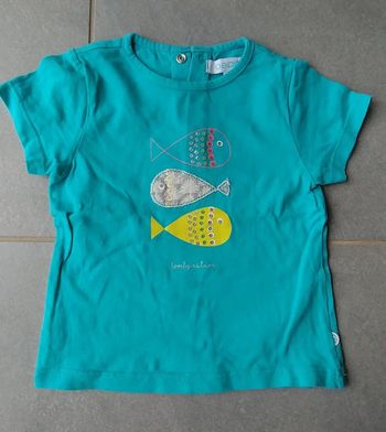 T shirt fille 6 mois