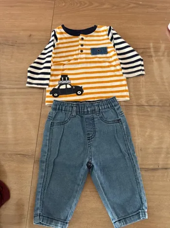 Ensemble garçon 6 mois