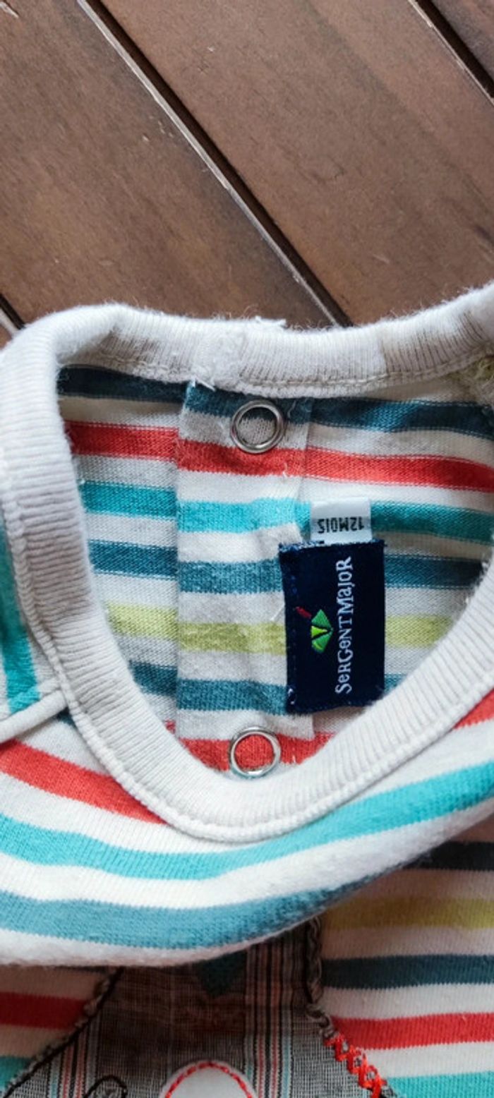 Lot t-shirts manches longues 12m - photo numéro 11