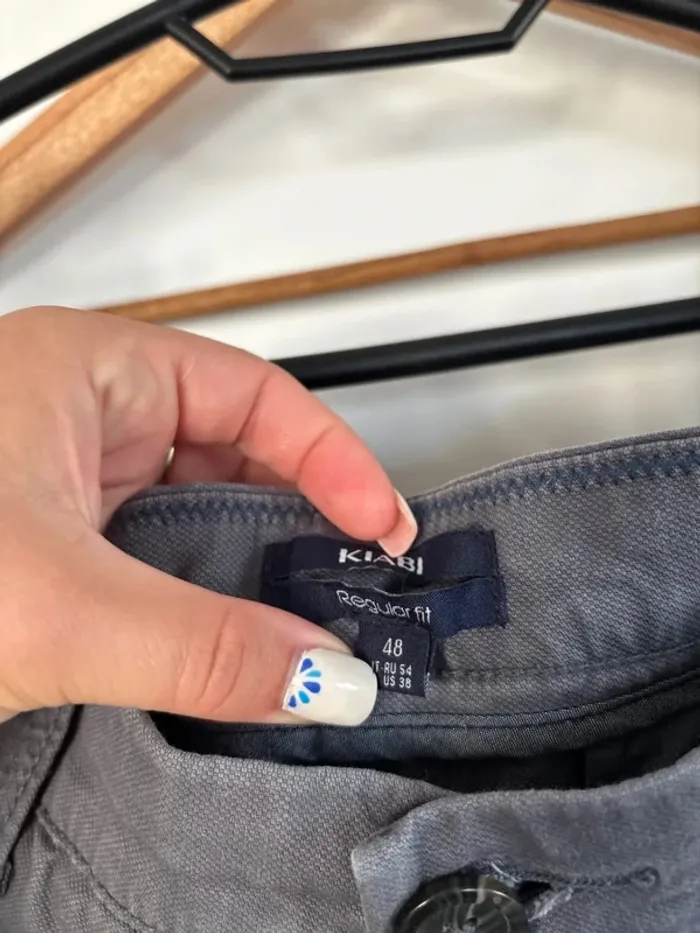 Pantalon gris Kiabi taille 48 - photo numéro 2