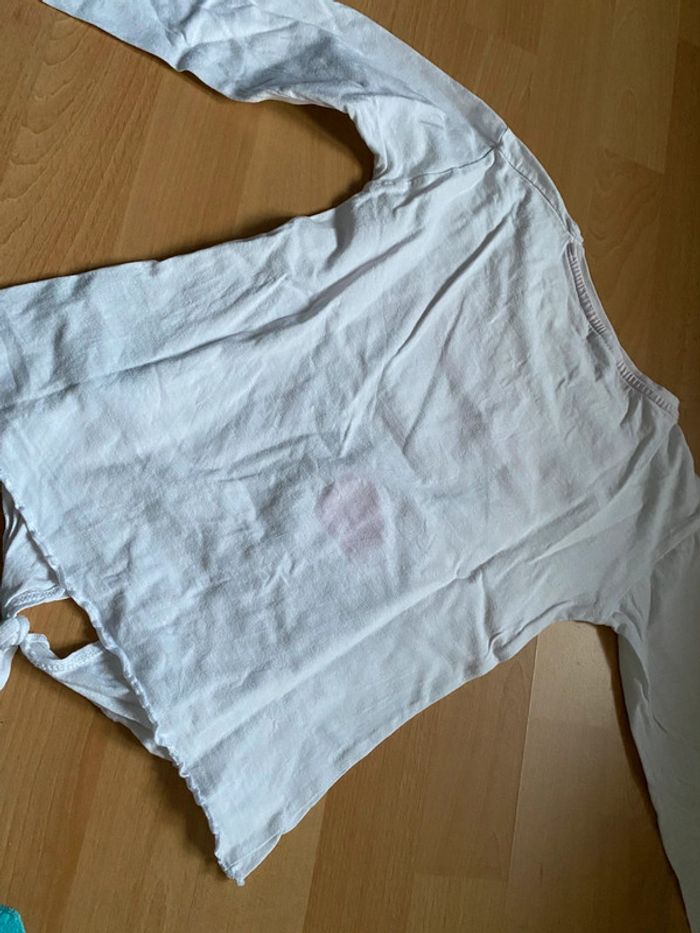 T-shirt manches longues / Pull « have a Nice Day » fin Kiki&Koko Taille 122 - photo numéro 2