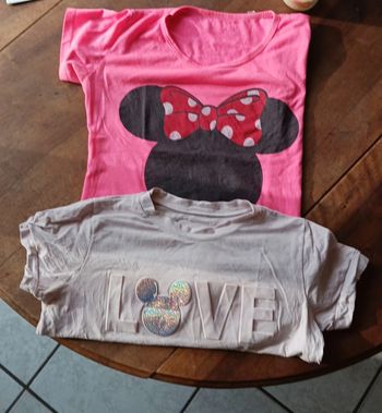 Lot de 2 Tee-shirt minnie