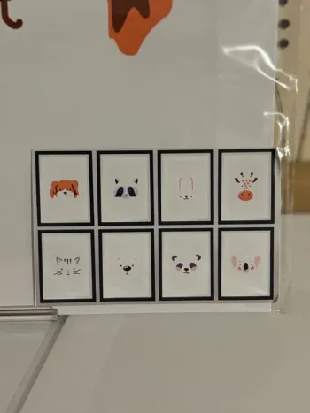 Affiches “Petits Museaux” pour chambre enfant