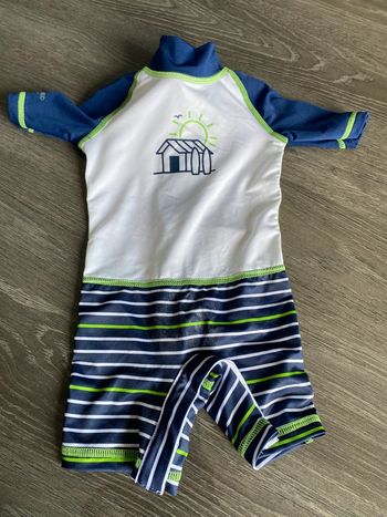 Maillot de bain combinaison sans manche garçon