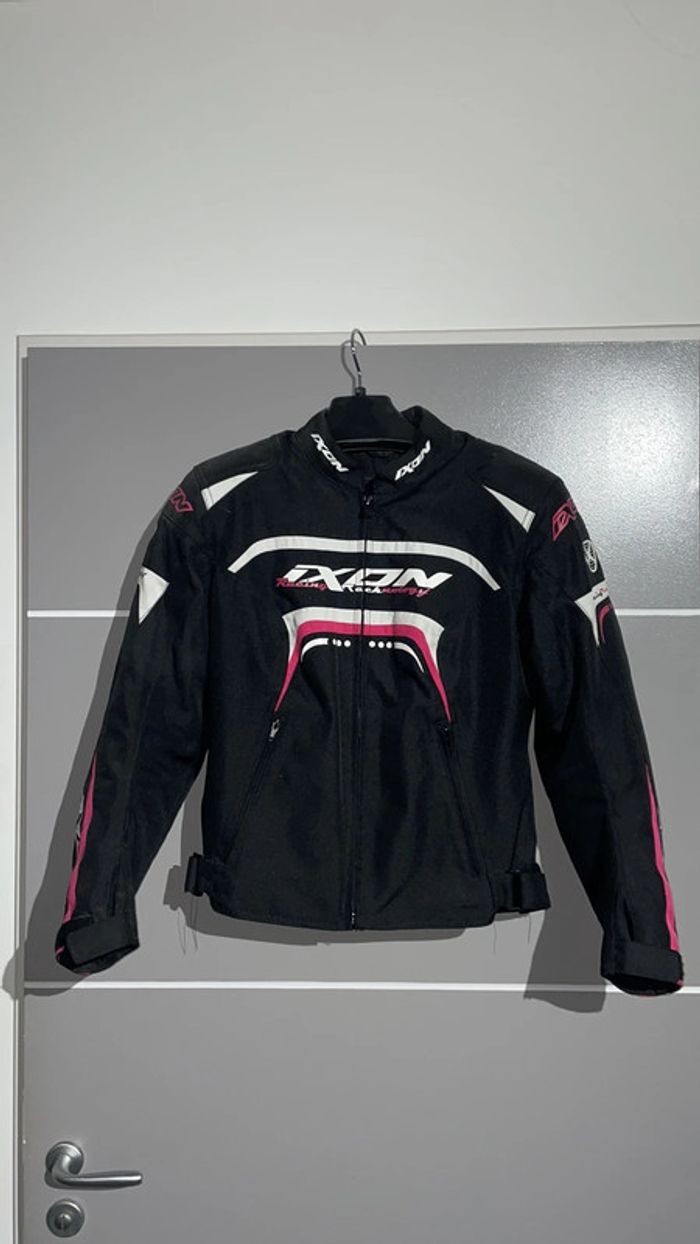 Veste de moto iXon + dorsale Furygan