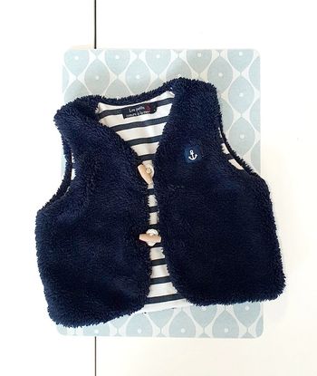 Gilet Les petits cœurs à la mer - 2A