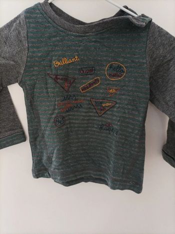 T-shirt manches longues 18 mois Tape à l'oeil