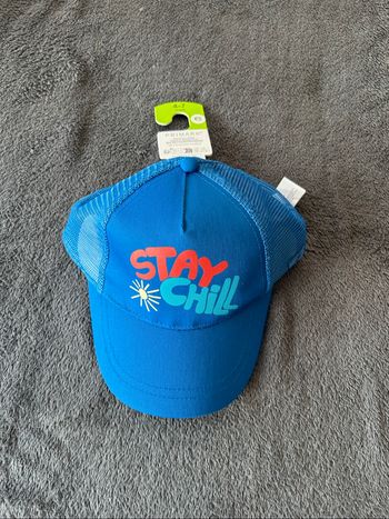 Casquette bleu