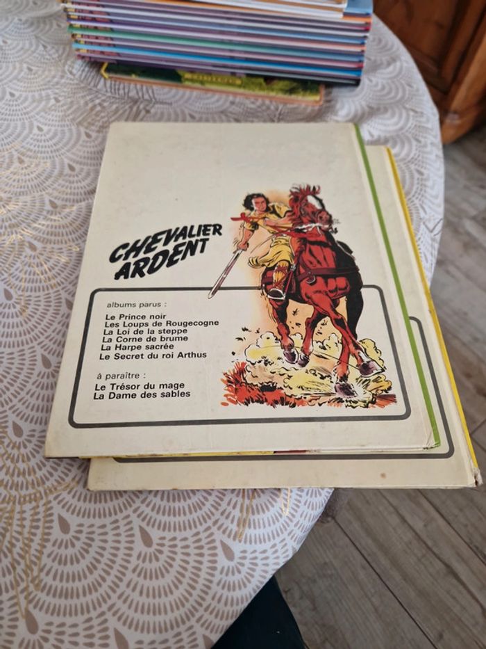 Lot de 3 bandes dessinées vintage Chevalier Ardent 1973 - photo numéro 7