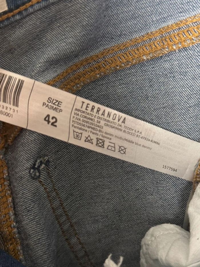 🦋 Jeans Taille Haute Terranova / foncé - T/M 🦋 - photo numéro 7
