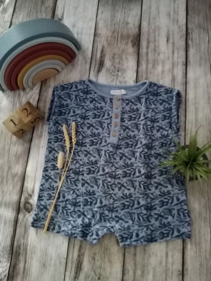 Combishort eden&victor 12mois garçon été