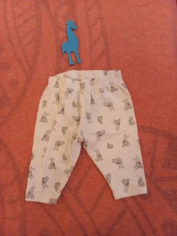 Short mixte naissance 3 mois neuf motif lapin