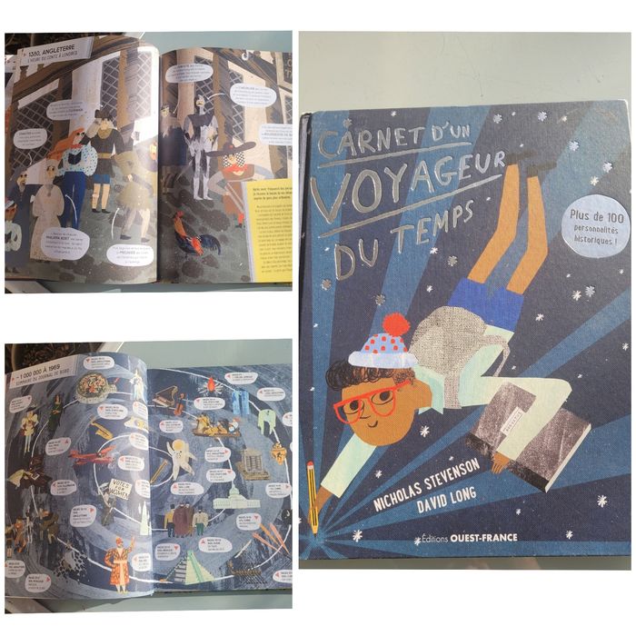 Beau livre Carnet d'un voyageur du temps ⌛️