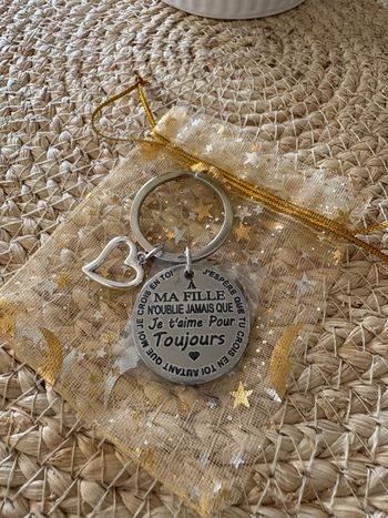 Porte clés pour sa fille