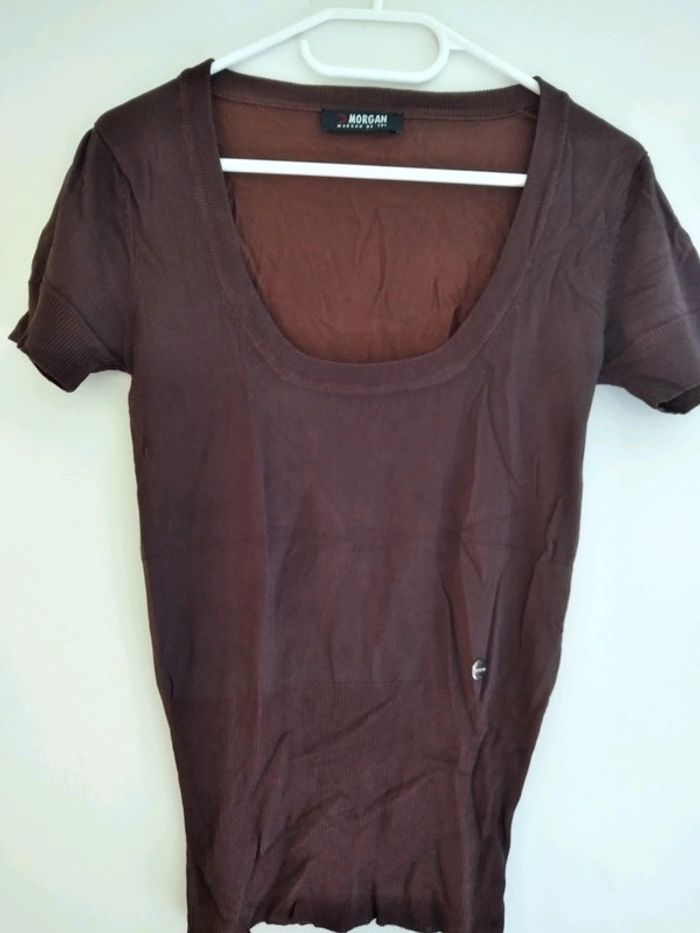 Tee-shirt MORGAN taille 38 - photo numéro 5