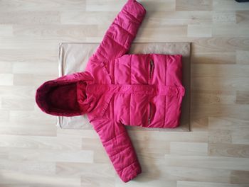 Doudoune fille rouge TAO « HappyWinter" 4 ans/104cm