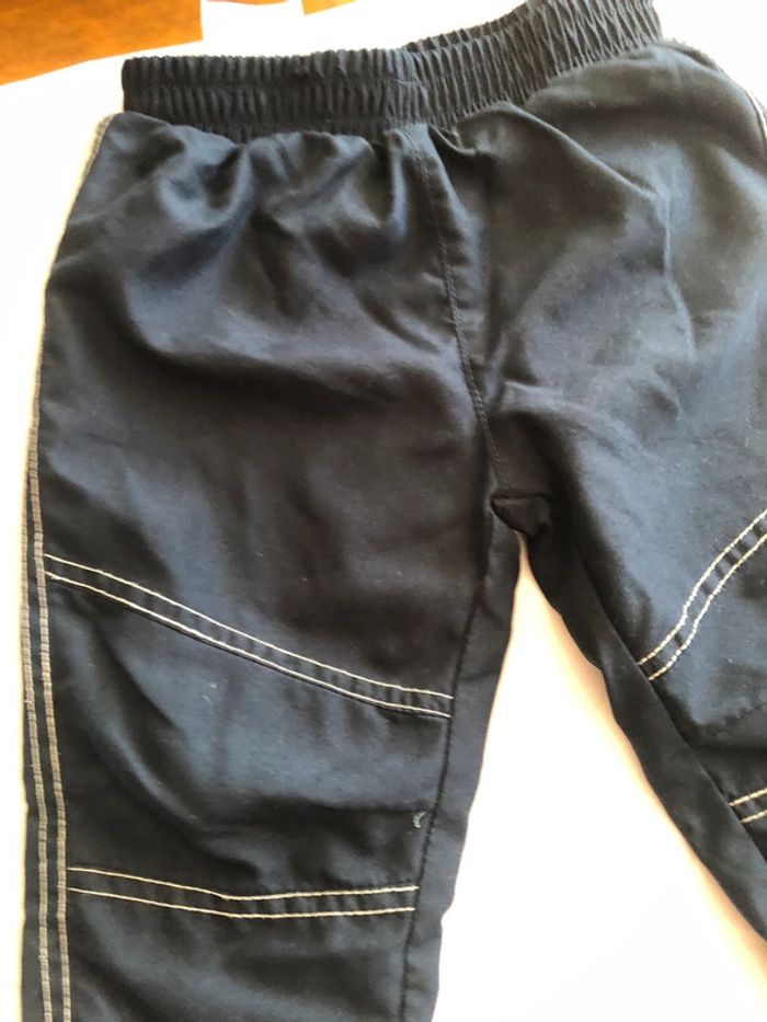 Pantalon 18 mois bleu marine - photo numéro 2