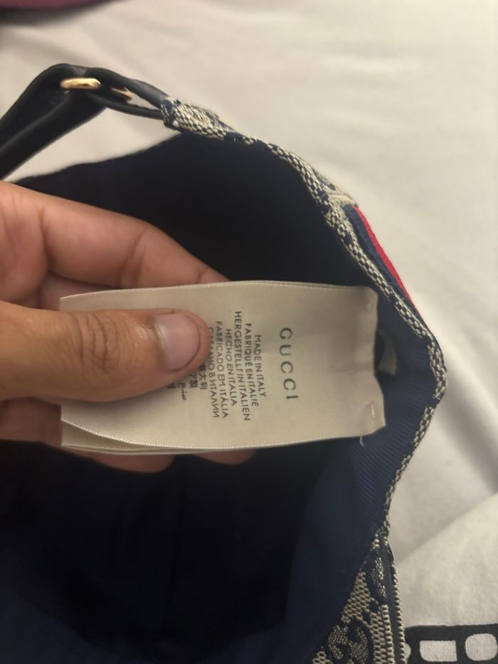 Casquette Gucci grise - photo numéro 2