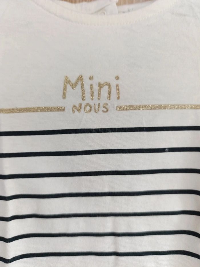Tee shirt Mini nous 6 mois - photo numéro 2