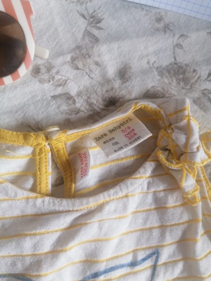 Top été zara 3 4 ans - photo numéro 2