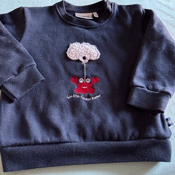 Vends sweat hublot 23 mois très bon état