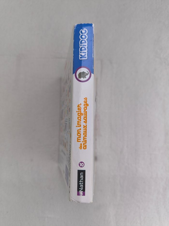 Livre Kididoc Mon imagier des animaux sauvages Nathan - photo numéro 8