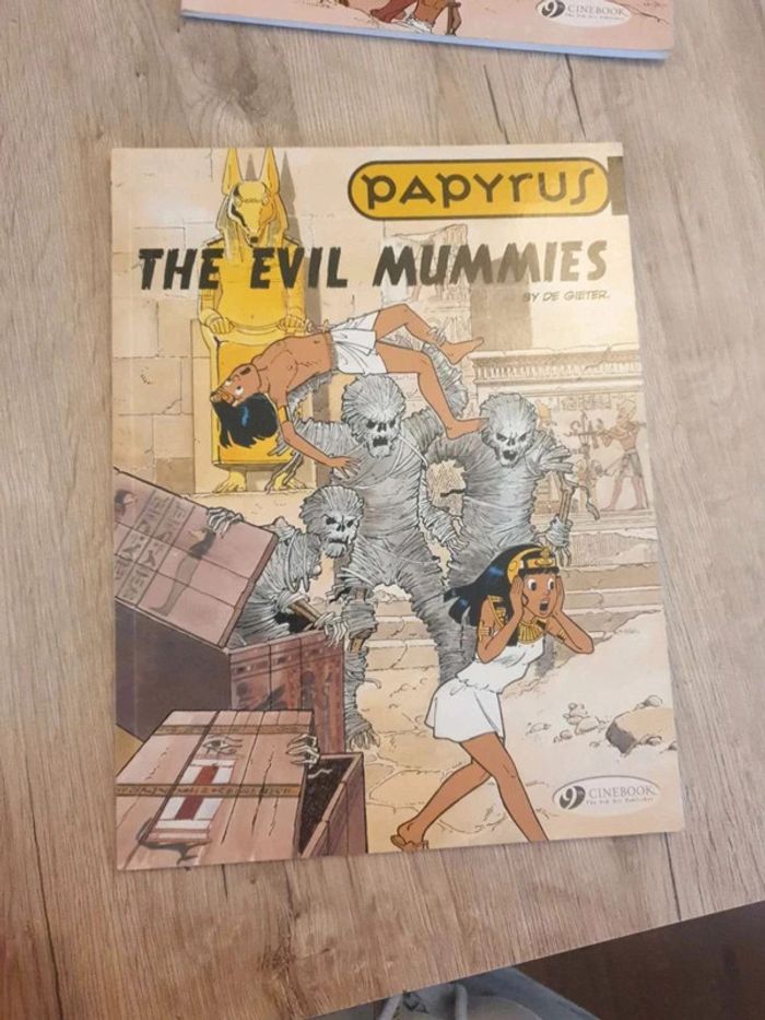 Lot de 2 bande dessinée Papyrus - photo numéro 3
