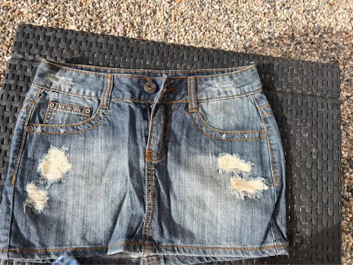 Jupe en jeans