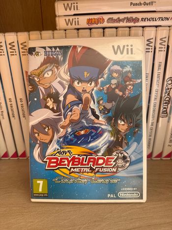 Beyblade metal fusion jeu Wii