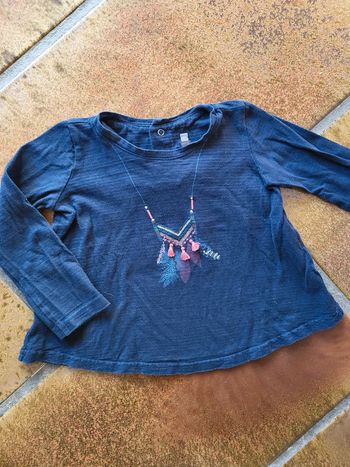 Tee shirt catimini fille 3ans