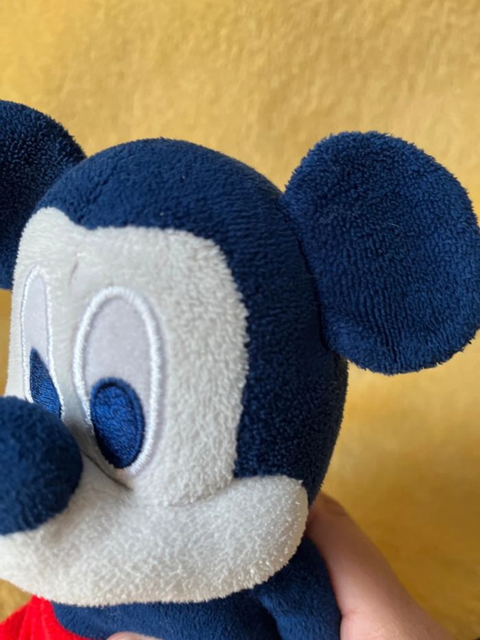 Peluche Mickey bleu marine - photo numéro 5