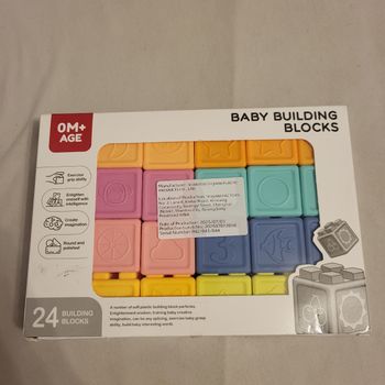 Cube de construction bébé 