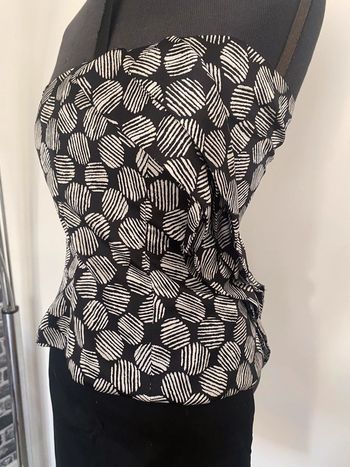 Bustier ,top haut sans bretelles
