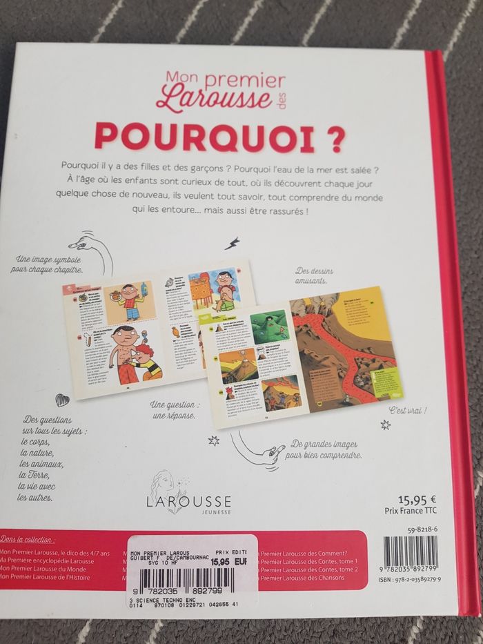 Mon premier Larousse " Pourquoi ?" - photo numéro 4
