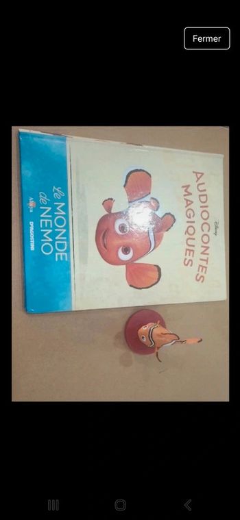 3ème audioconte magique collection altaya deagostini livre et figurine disney audio conte