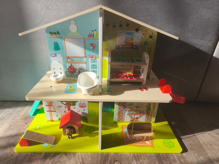 Maison de poupée interactive et sonore hape - photo numéro 2